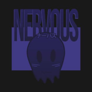 Kawaii Nervous Ghost T-Shirt