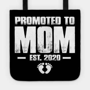 Promoted to Mom 2020 Funny Mother's Day Gift Ideas For New Mommy Tote