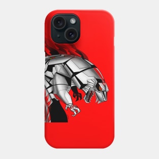 the cyborg mechagodzilla kaiju Phone Case