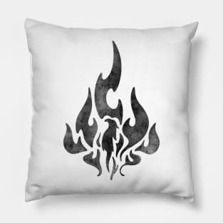 Phoenix BLACK Pillow