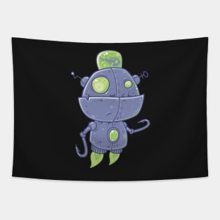 Fishing Robot Tapestry