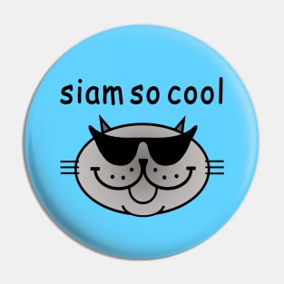 Siam So Cool - BLUE Pin