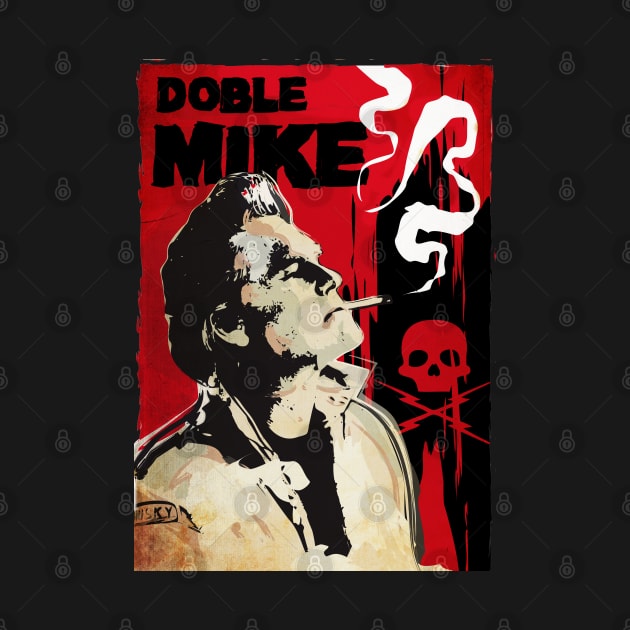 Doble Mike art print by 2ToastDesign