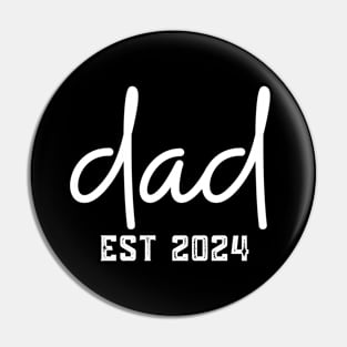 Dad Est 2024 Pin