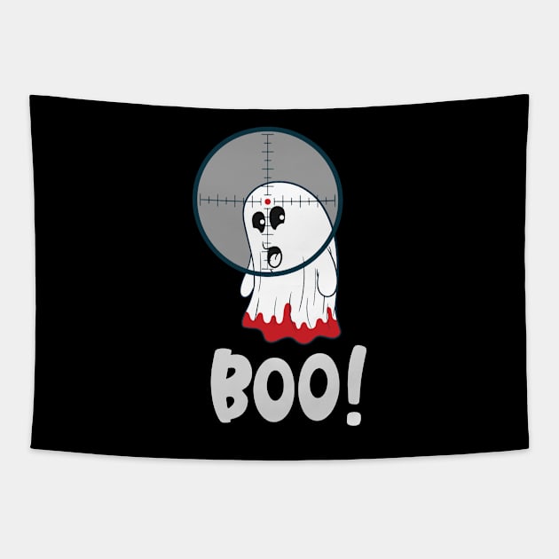 Boo Funny Tapestry by zooma