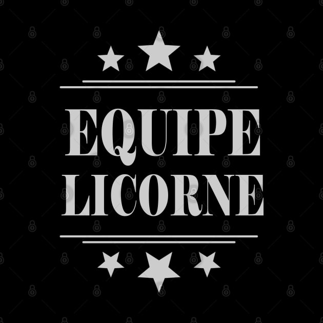 Equipe Licorne by Miozoto_Design