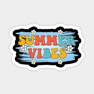 Summer Vibes Summer T-Shirt Magnet