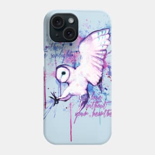 Live Without The Sunlight Owl Phone Case