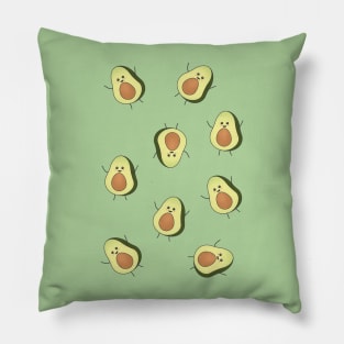 Cute avocado pattern Pillow