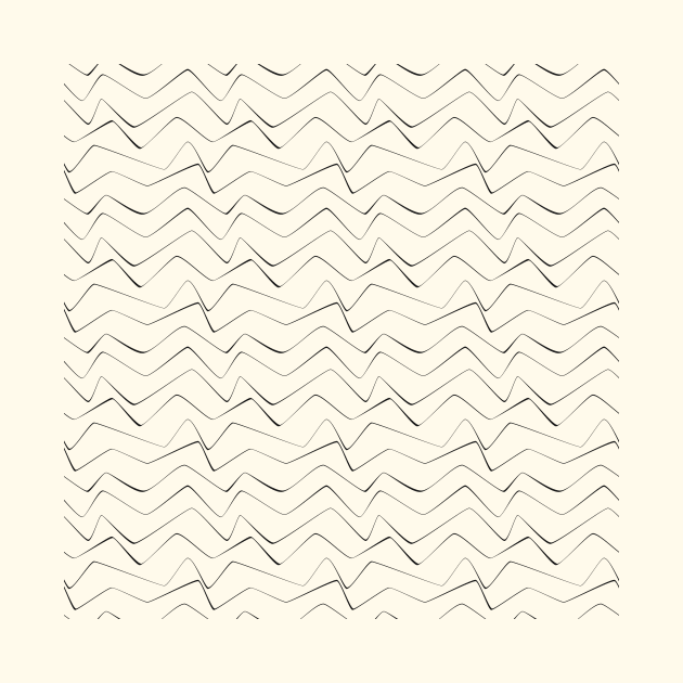 Minimal lines abstract stripes pattern by vectalex