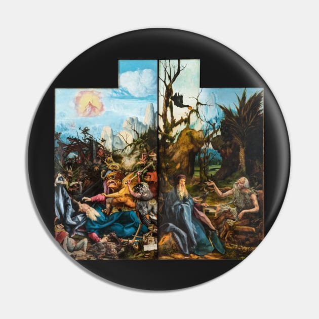 The Temptation of Saint Anthony - Matthias Grünewald Pin by themasters