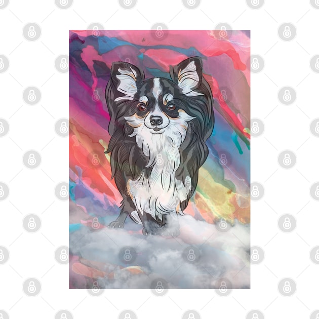 chihuahua puppy artwork by Serotonin