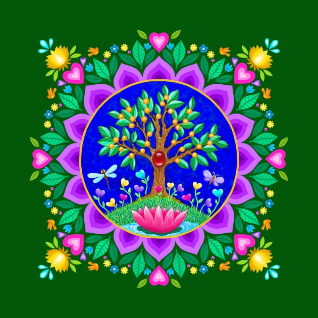 Tree of Life Mandala by SoozieWray