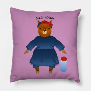 Dolly Llama Pillow