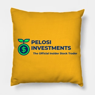 Pelosi Investments Pillow