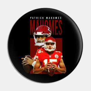 patrick mahomes vintage bootleg Pin