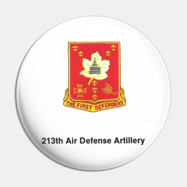 213th Air Defense Artillery Pin by Limb Store