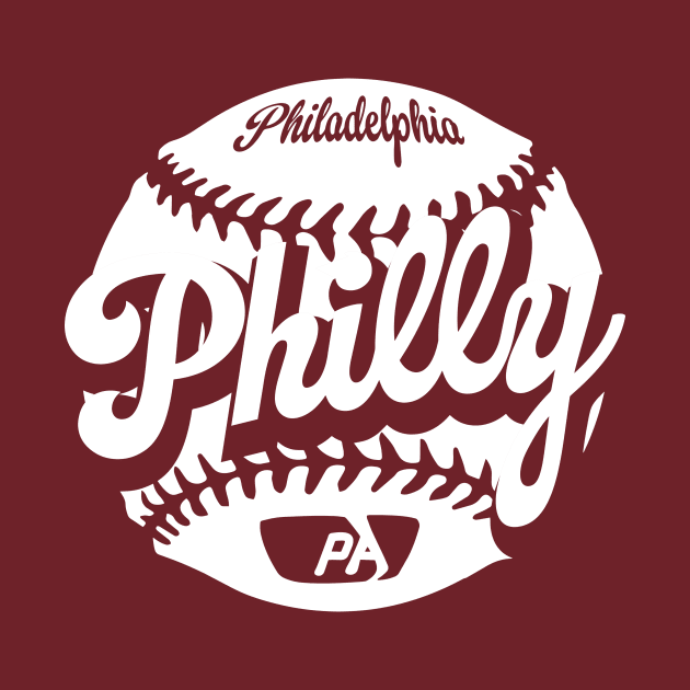 Philly Baseball by Throwzack