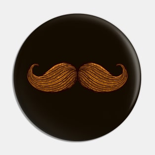 Moustache Pin