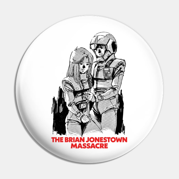 The Brian Jonestown Massacre / Retro Aesthetic Design Pin by CultOfRomance