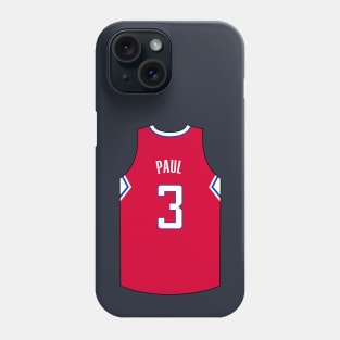 Chris Paul Los Angeles Jersey Qiangy Phone Case