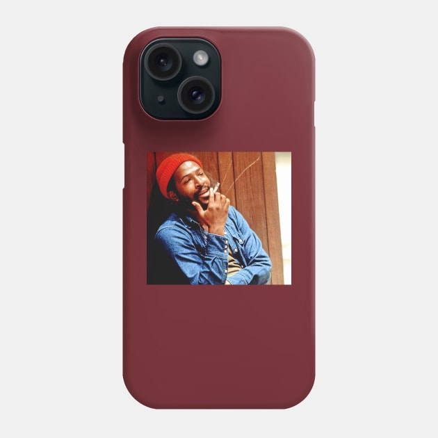 Marvin Gaye - Chilling Phone Case by M.I.M.P.