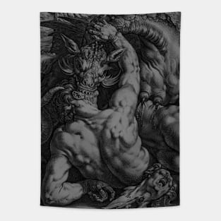 Dragon devouring Tapestry