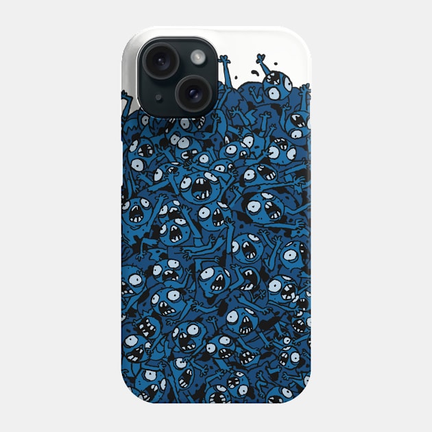 Pile Of Zombies Phone Case by JimBryson