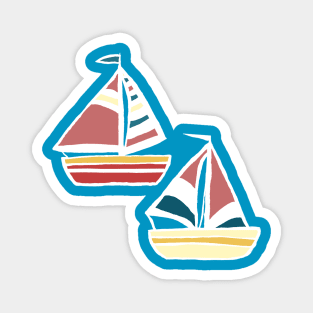 Sailboats Magnet