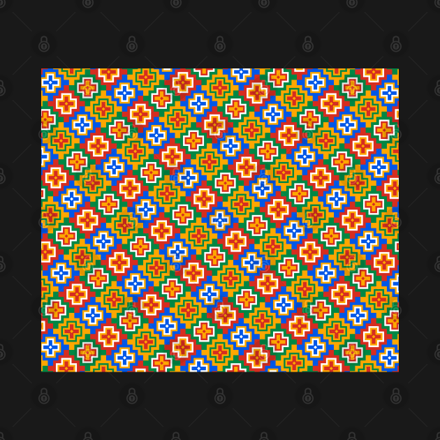 Influential Ethnic Pattern by TheArtism