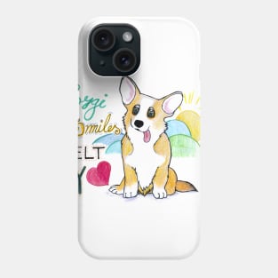 Corgi dog lover cute puppy gift Phone Case