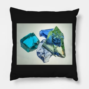 Mystic Glass Rocks Pillow