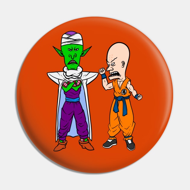 PiccoButt and Krillis Pin by CalebLindenDesign