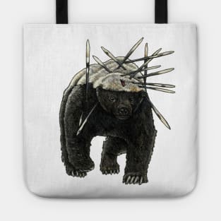 HARDCORE HONEY BADGER Tote