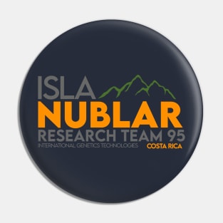 Isla Nublar Research Team Pin