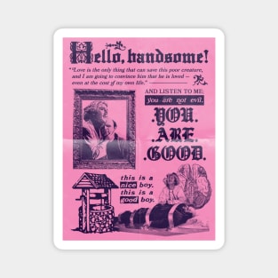 Hello, Handsome! - Flyer Magnet