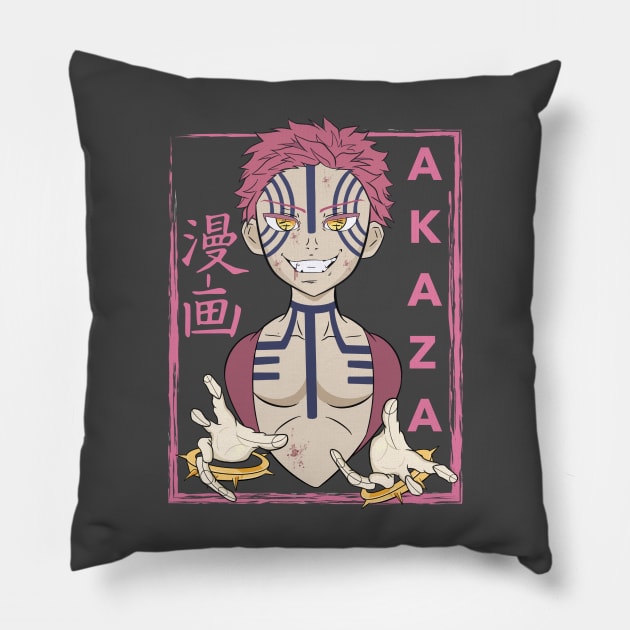 Akaza demon Pillow by marko0z