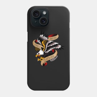 Inked Eagle and Banners Phone Case