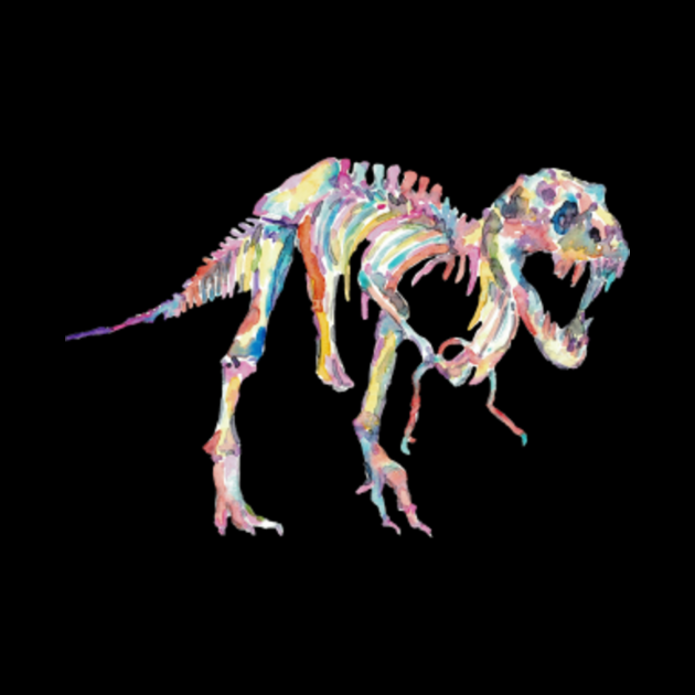 t rex painting