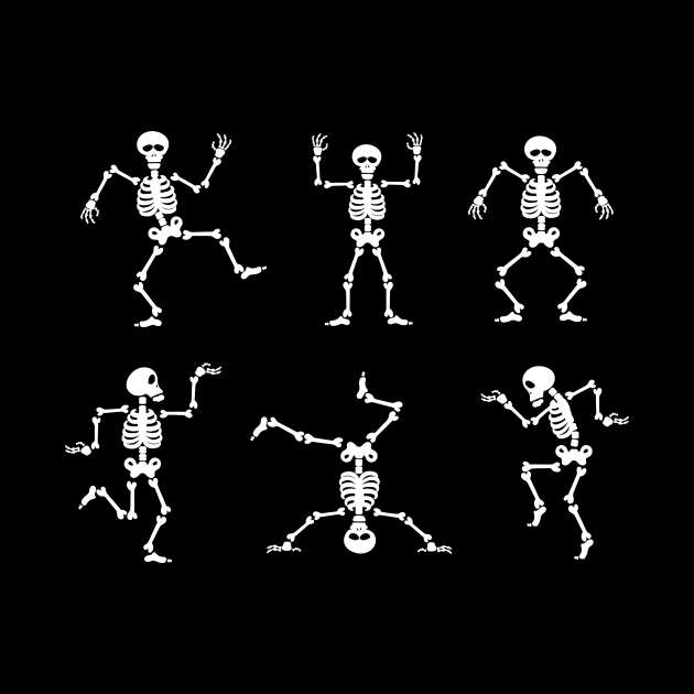 Dancing Skeletons by Vappi