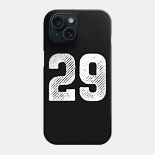 Rough Number 29 Phone Case