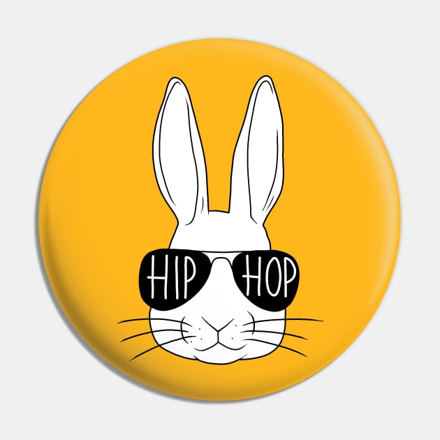 Easter Bunny Hip Hop Pin by valentinahramov