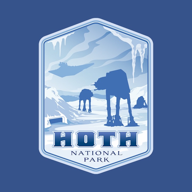 Hoth National Park by MindsparkCreative