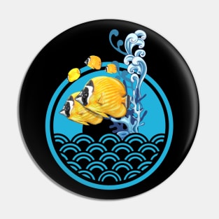 Butterfly SCUBA Pin