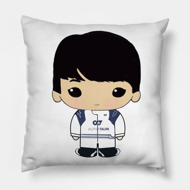 Cute little Yuki Pillow by cutedrivers