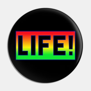 Life T-shirt Pin