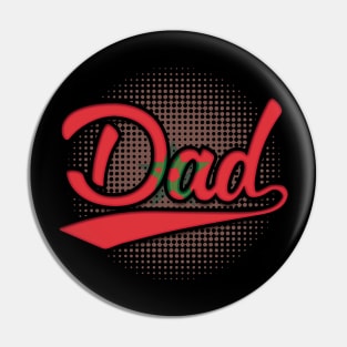 Moroccan Dad - Gift for Moroccan From Morocco Pin