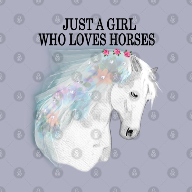 Horse Lover Girl by KC Morcom aka KCM Gems n Bling aka KCM Inspirations