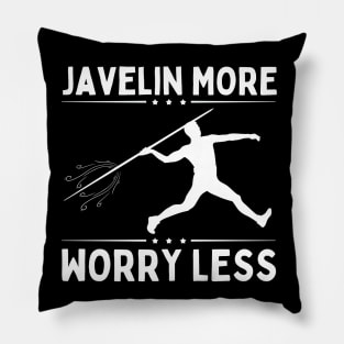 Javelin More Worry Less Pillow