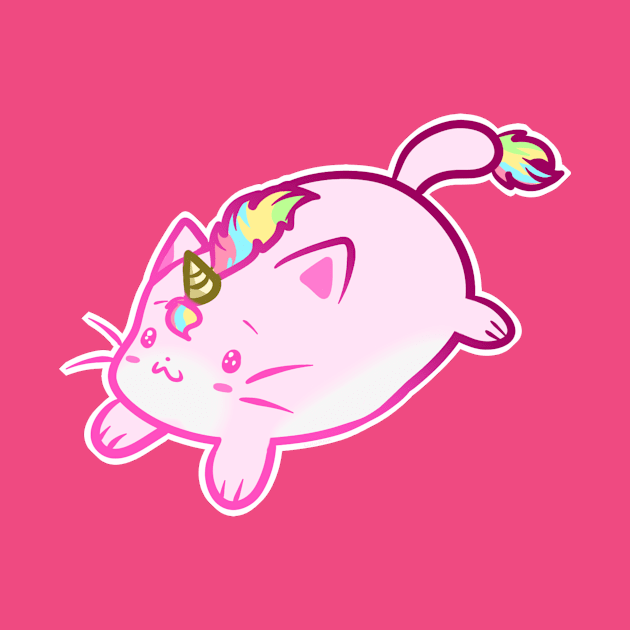 Unicorn Kitty! by lulupink